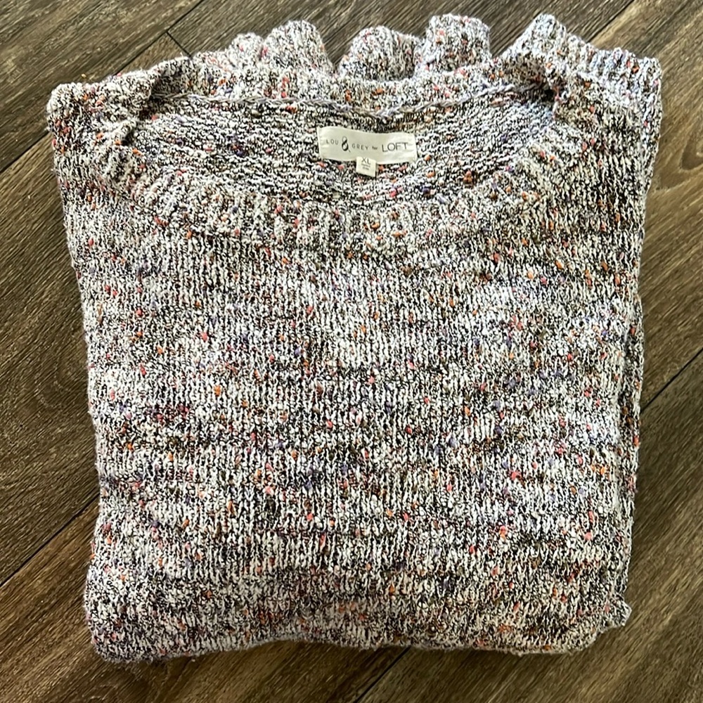 Women's Loft Gray Sweater